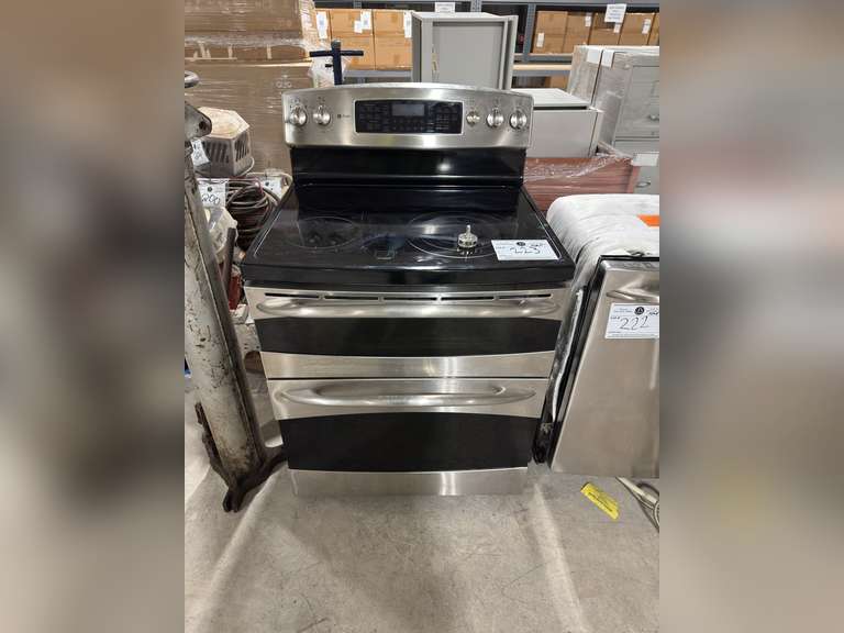 GE Profile Stainless Double Oven
