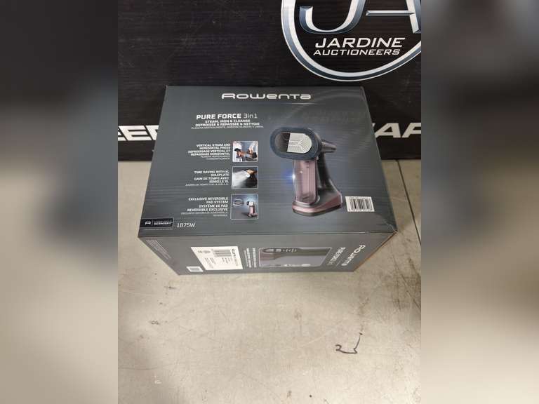Rowenta Pure Force 3in1 Steam, Iron And Cleanse