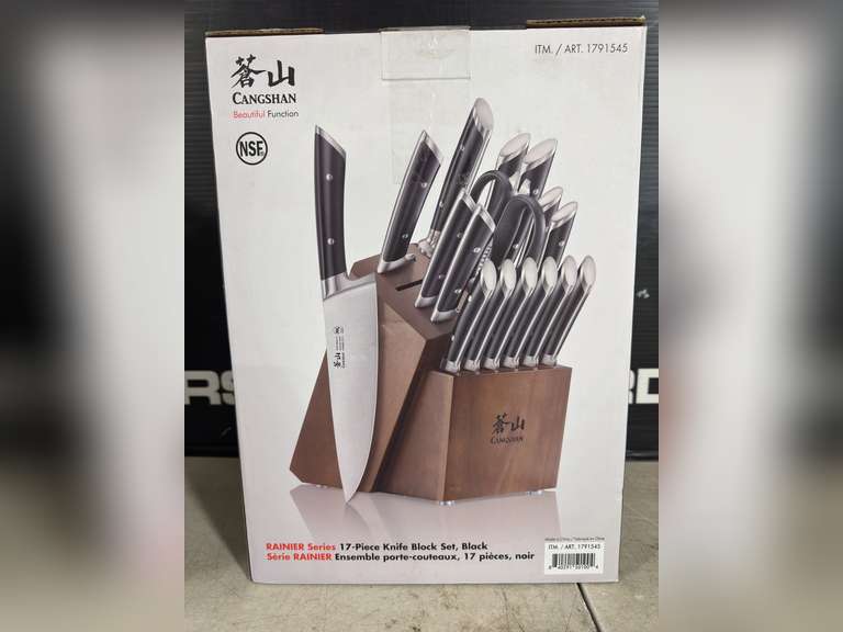 Cangshan 17 Piece Knife Block Set