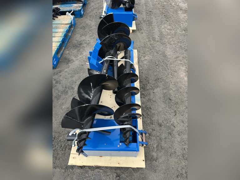Skid Steer Loader Auger and Extra Rod - Jardine Auctioneers