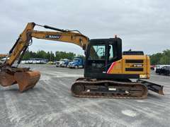 2022 Sany SY135C Excavator with Tooth Bucket and Extra Ditching Bucket