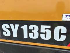 2022 Sany SY135C Excavator with Tooth Bucket and Extra Ditching Bucket