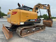 2022 Sany SY135C Excavator with Tooth Bucket and Extra Ditching Bucket