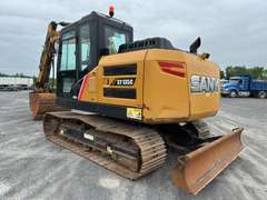 2022 Sany SY135C Excavator with Tooth Bucket and Extra Ditching Bucket