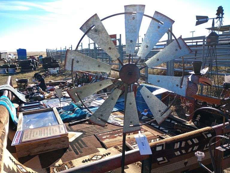 Windmill Yard Art
