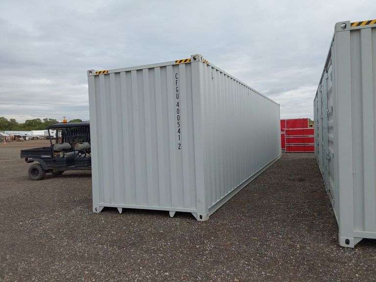40ft High Cube Multi Door Container - J&J Auctioneers LLC