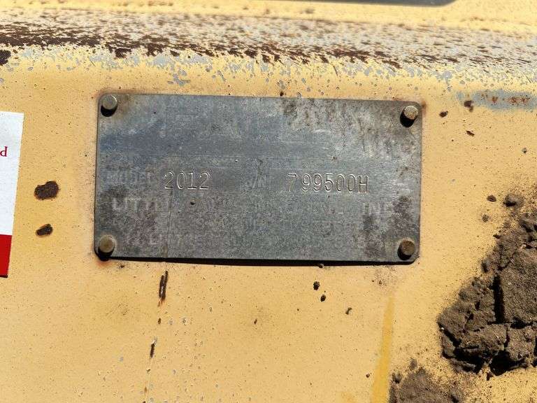 2012 Falls Motorgrader Blade Attachment - Albuquerque NM
