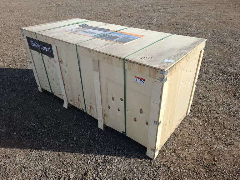 25 x 33ft Portable Metal Shed - Albuquerque NM