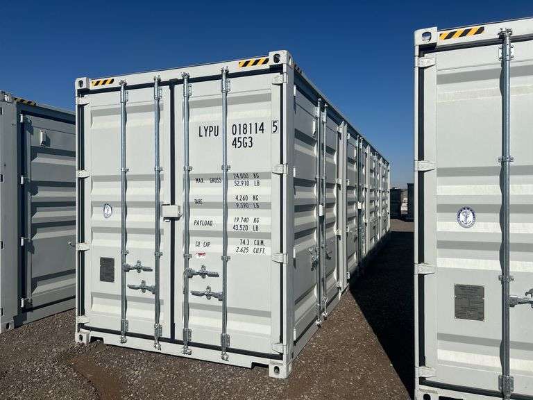 40 ft High Cube Multi Door Container - Albuquerque NM - J&J Auctioneers LLC