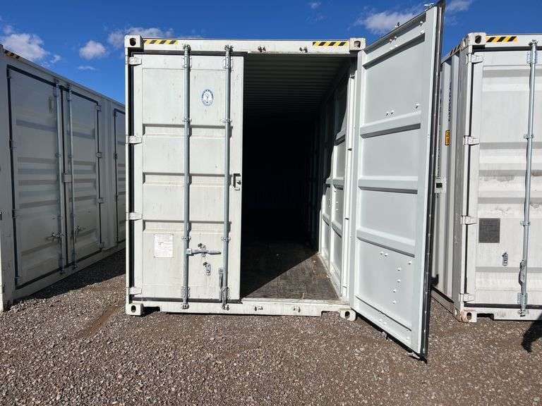 40ft High Cube Multi Door Container - Albuquerque NM - J&J Auctioneers LLC