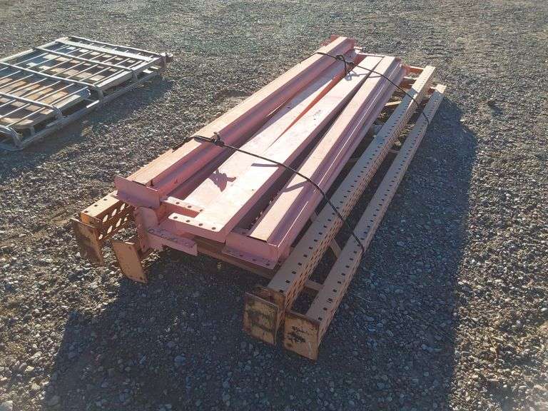 Pallet of Racks, Uprights and Beams - Albuquerque NM - J&J Auctioneers LLC