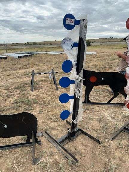 3/8" AR500 Dueling Tree Shooting Target