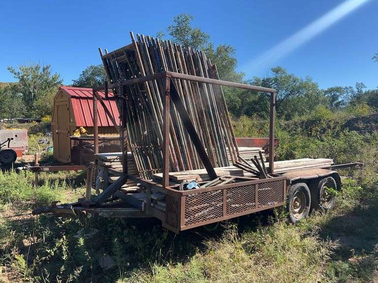 Custom Built 16 ft T/A Scaffold, Trailer