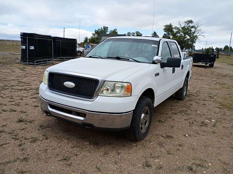 2007 Ford F150 Crew Cab 4x4 Pickup