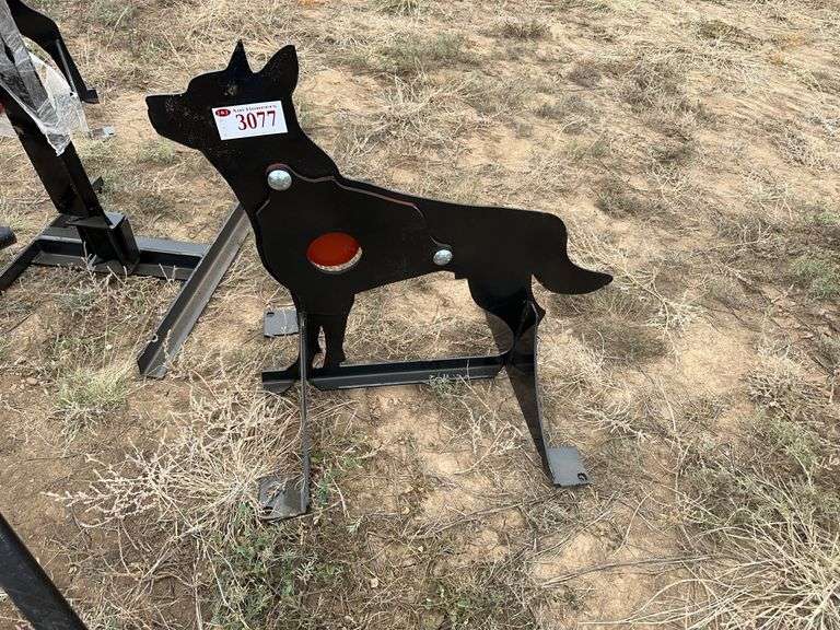 3/8" AR500 Steel Coyote Shooting Target