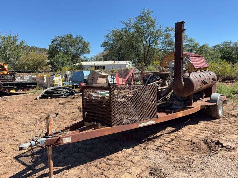 Custom Built S/A Smoker Trailer