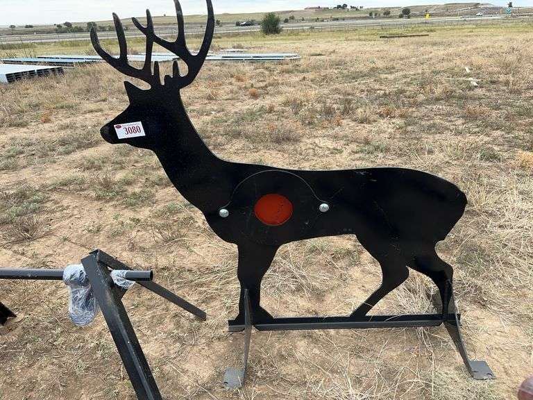 3/8" AR500 Steel Deer Shooting Target