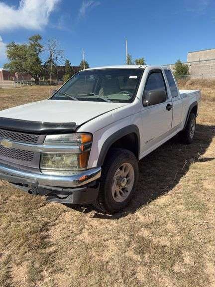 Inoperable 2005 Chevy Colorado Extended Cab