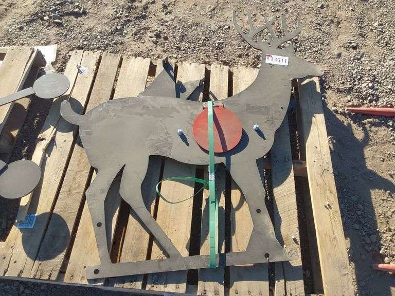 2025 3/8” AR500 Steel Deer Shooting Target
