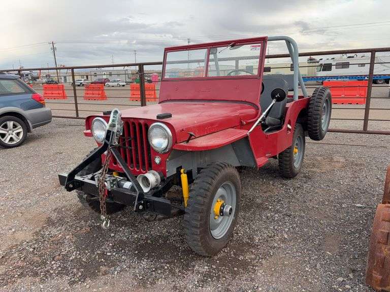 1948 Willys CJ2A 4X4 Jeep