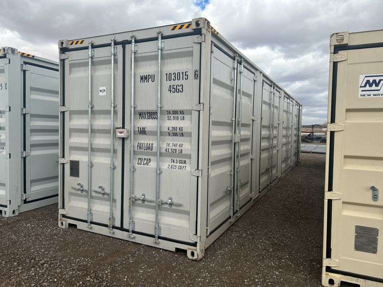 40ft High Cube Multi Door Container - Albuquerque NM - J&J Auctioneers LLC