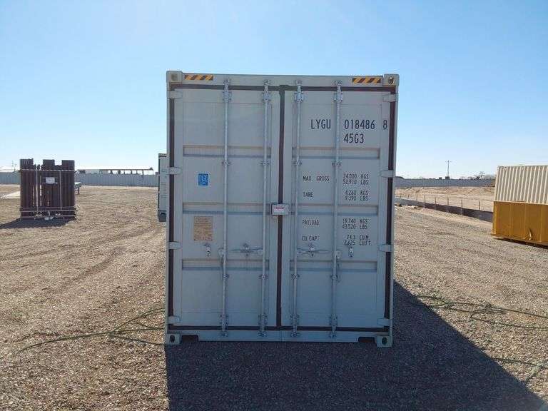 40ft High Cube Multi Door Container - Albuquerque NM - J&J Auctioneers LLC