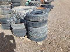 Qty (13) Trailer Tires and Rims - Albuquerque NM