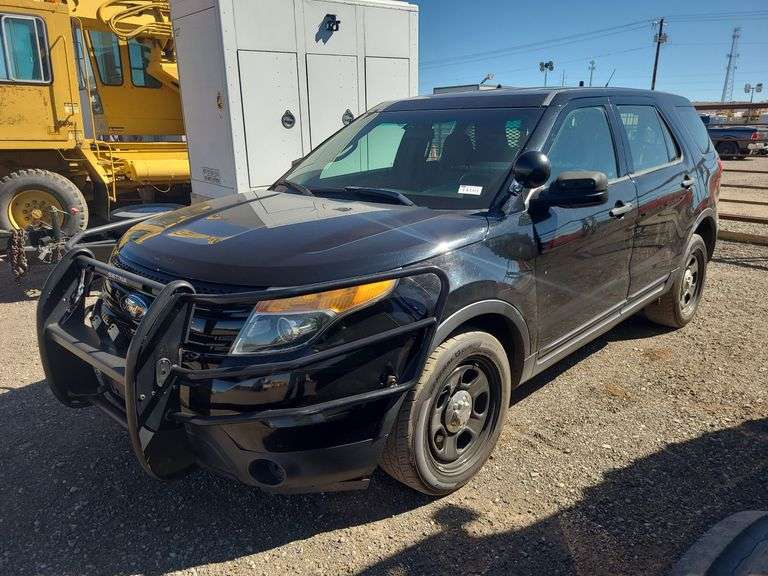 2013 Ford Police Interceptor Explorer SUV