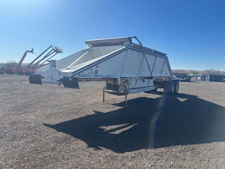 2000 Red River BD237 T/A Belly Dump Trailer