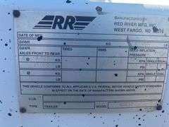 2000 Red River BD237 T/A Belly Dump Trailer