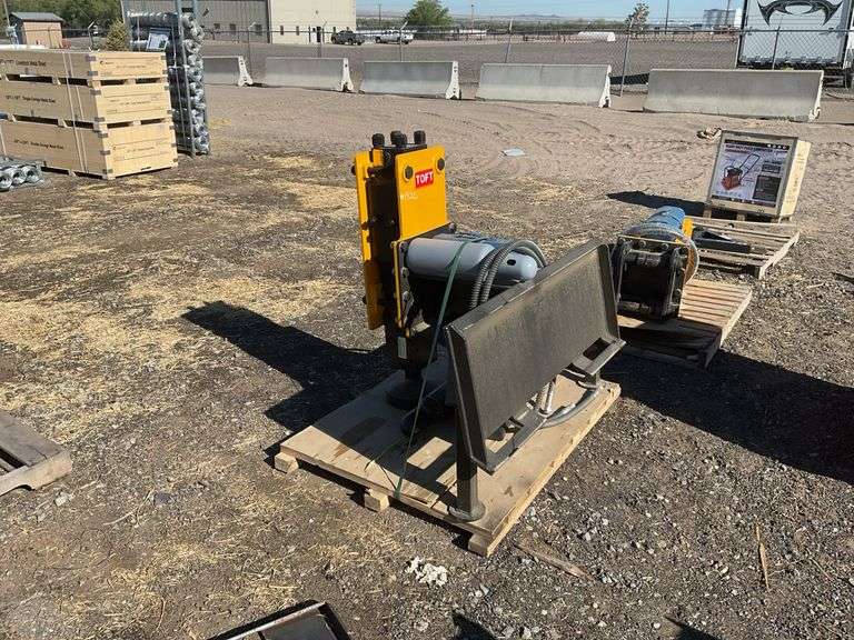 2024 TOFT TOFT680 Skid Steer Post Driver