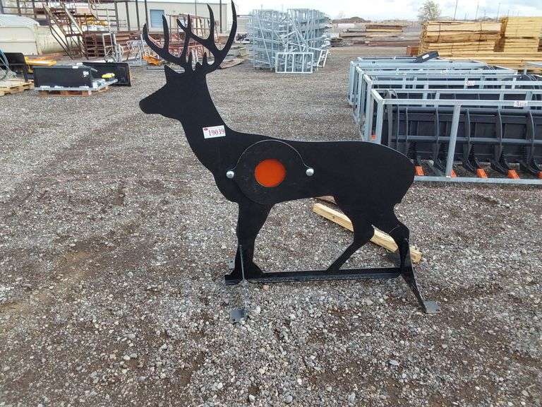 3/8" AR500 Steel Deer Shooting Target