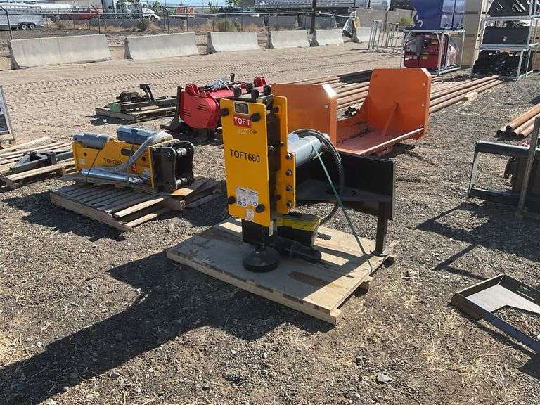 2024 TOFT TOFT680 Skid Steer Post Driver