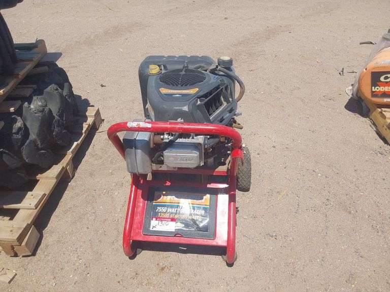 Troy-Bilt 7550 Watt Generator