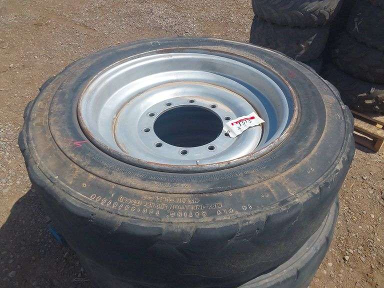 Qty (2) 370/75-28 Tires