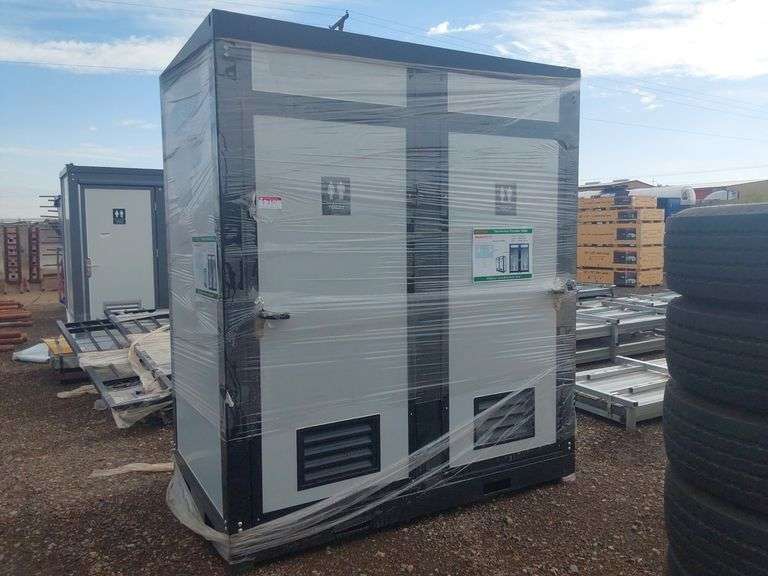 7.4ft x 8ft Two-Person Portable Toilet