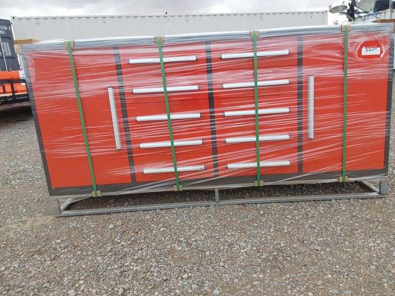 7ft Heavy Duty Tool Cabinet With 10 Drawers