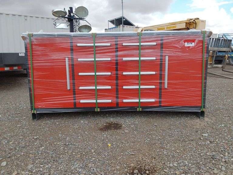 7ft Heavy Duty Tool Cabinet With 10 Drawers