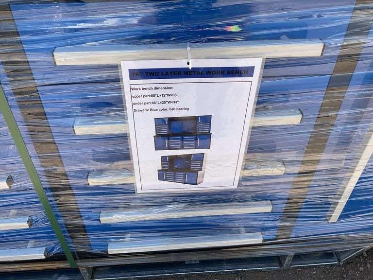 Tall 7ft Heavy Duty Tool Cabinet With 20 Drawers