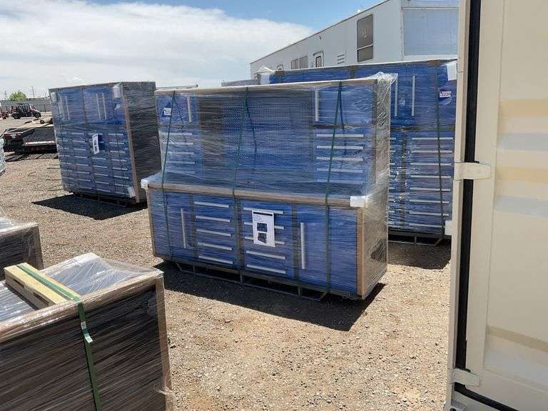 Tall 7ft Heavy Duty Tool Cabinet With 20 Drawers
