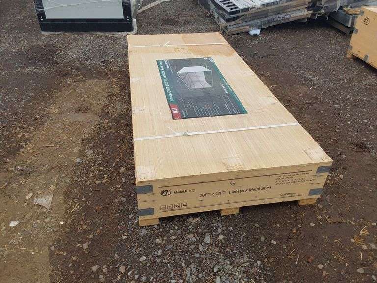 20FTx12FT Livestock Metal Shed