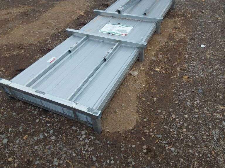 Qty of 100 10 ft Galvalume Corrugated Steel Panel