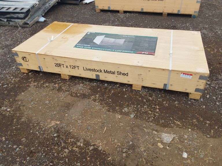20FTx12FT Livestock Metal Shed
