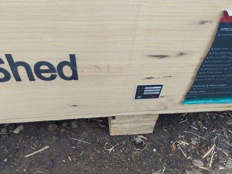 20FTx12FT Livestock Metal Shed