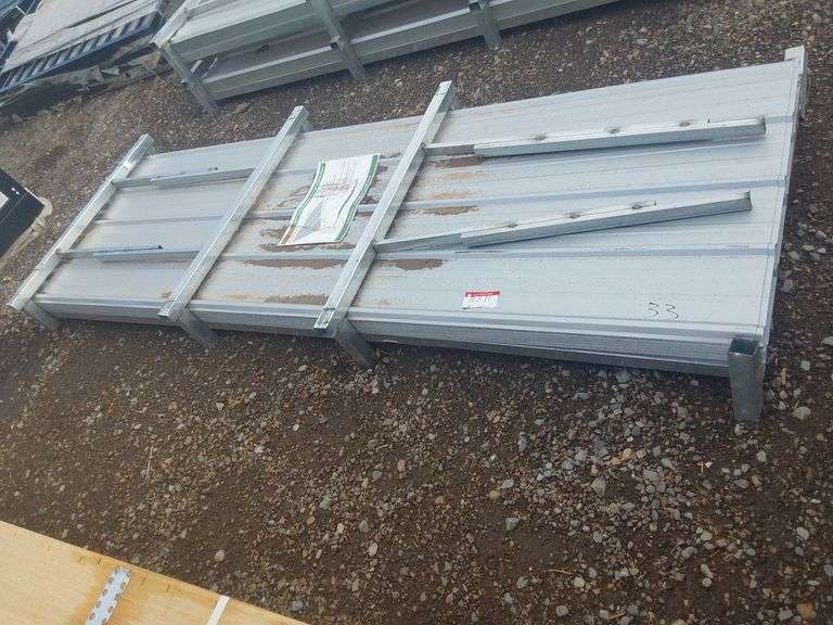 Qty of 100 10ft  Galvalume Corrugated Steel Panel