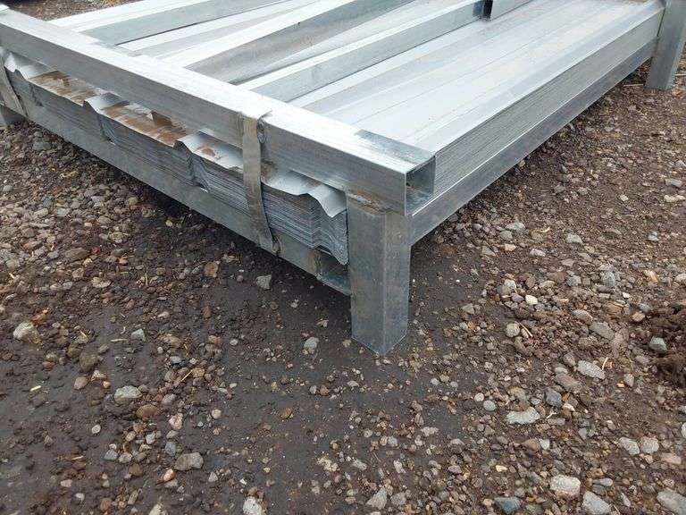 Qty of 100 10 ft Galvalume Corrugated Steel Panel