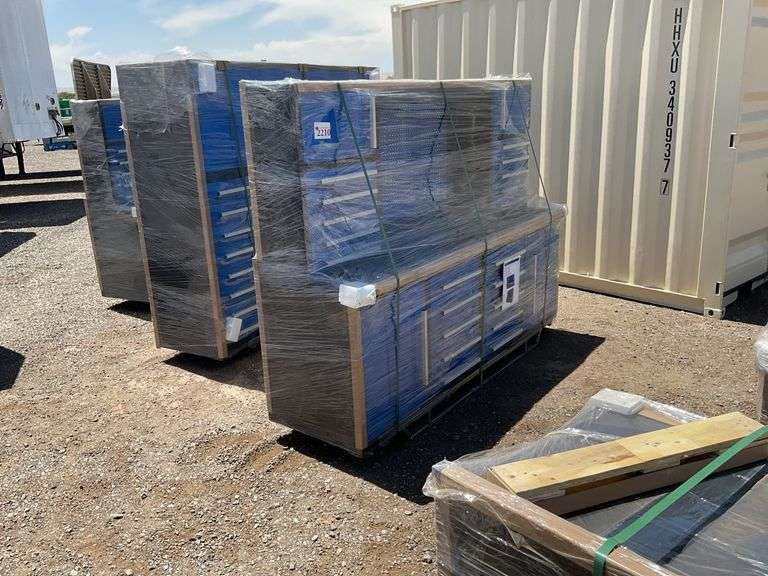Tall 7ft Heavy Duty Tool Cabinet With 20 Drawers