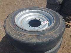 Qty (2) 370/75-28 Tires