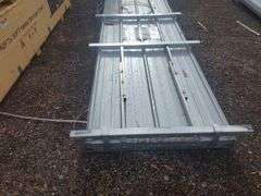 Qty of 100 10ft Galvalume Corrugated Steel Panel