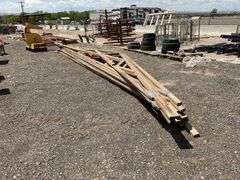 Qty (11) Wooden Trusses